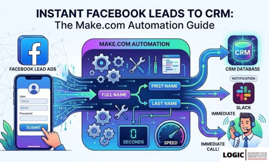 Automate Facebook Lead Ads to CRM Make.com (Step-by-Step Tutorial)