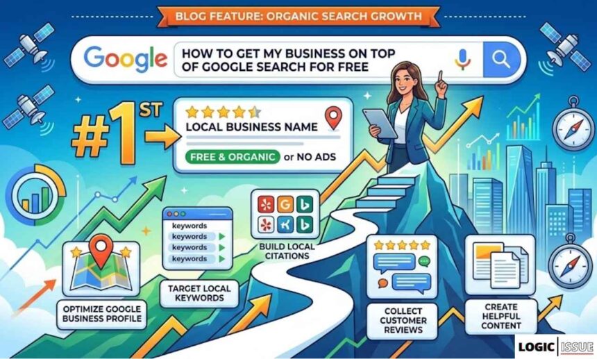 How to Get My Business on Top of Google Search for Free